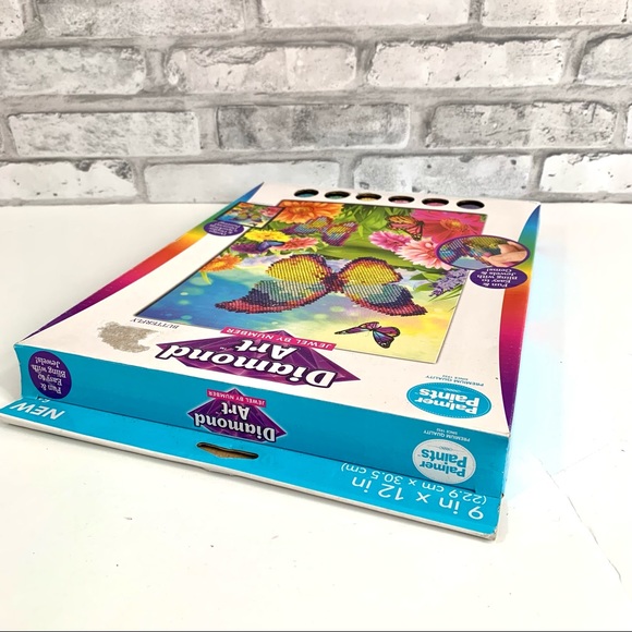 Palmer Paints Butterfly Diamond Art Jewel by Number - NEW - Picture 4 of 6